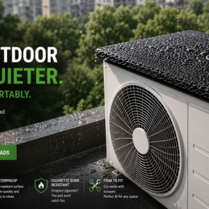 Outdoor AC Drip Noise Reduction Coil Mat